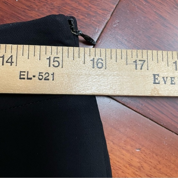 Giorgio Armani Brown Wool Super 150s Trousers Side Zip Women's Sz EU 40 B16 - Picture 5 of 9